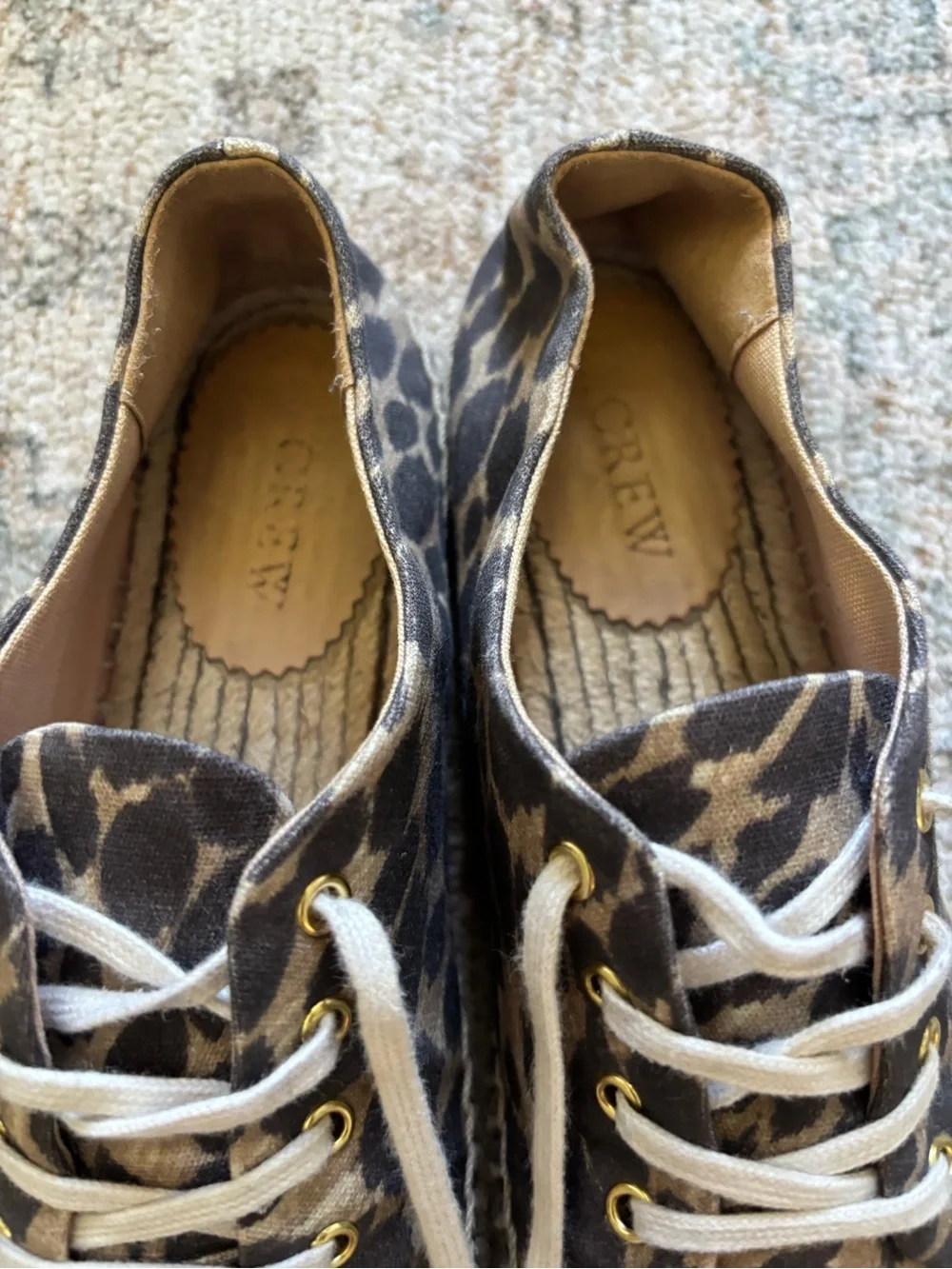 J. Crew leopard print